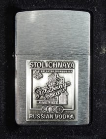 1997 SEALED STOLICHNAYA VODKA ZIPPO