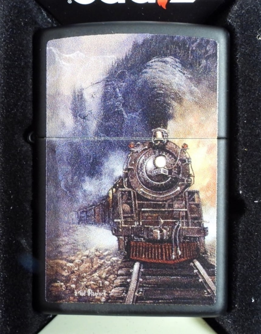 SEALED 2021 TRAIN BY BAYLOCK ZIPPO LIGHTER (1 of 4)