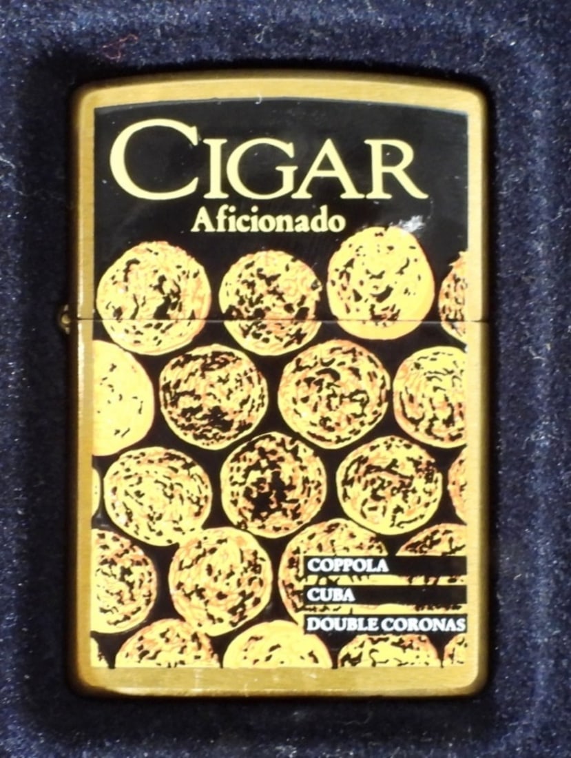 1997 SEALED CIGAR AFICIONADO ZIPPO (1 of 4)