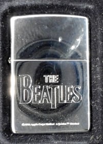 1989 SEALED THE BEATLES LOGO ZIPPO