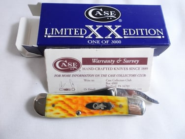 ORANGE LIMITED EDITION CASE POCKET KNIFE