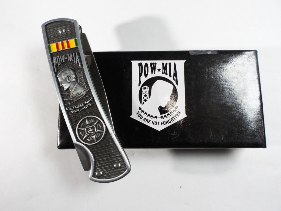 POW MIA VIETNAM WAR POCKET KNIFE (1 of 3)