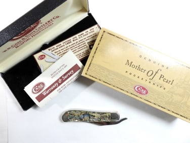 MOTHER OF PEARL CASE KNIFE