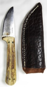 777 RANCH FIXED BLADE SKINING KNIFE