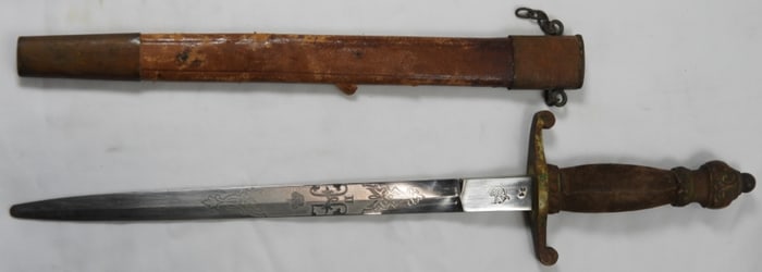 VINTAGE SPEAR HEAD DAGGER KNIFE