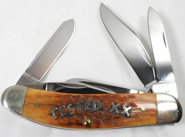 W.R. Case & Sons Pocket Knife in Tin
