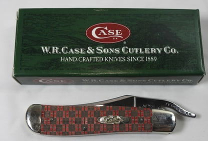 Case XX Russlock Old Red Folding Knife