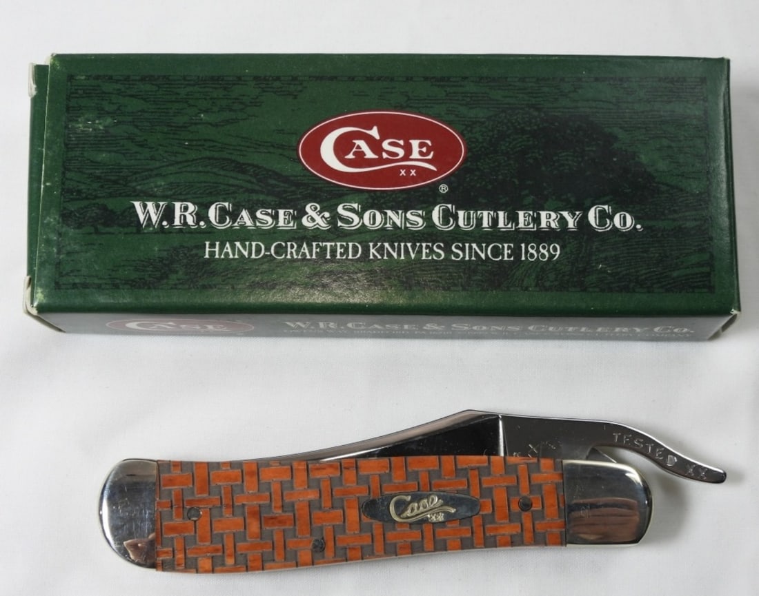 Case XX Russlock Basketweave Knife (1 of 1)