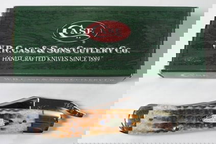 Case XX Russlock Honey Brown Knife