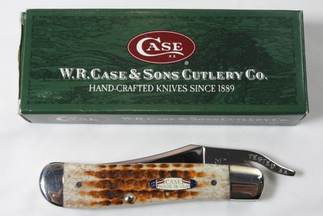 Case XX Russlock Honey Brown Knife (1 of 2)