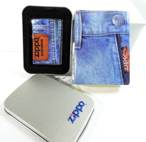SEALED 1996 JEAN COLLECTION ZIPPO LIGHTER