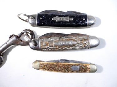 (3) VINTAGE Pocket Knives