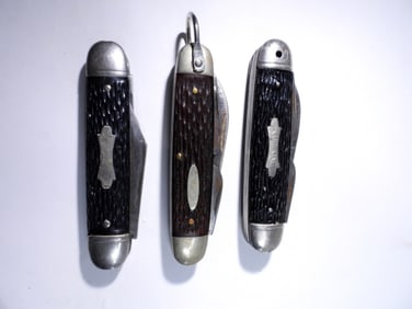 (3)  Pocket Knives