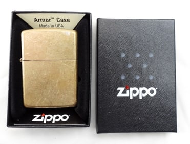 SEALED 2021 GOLD TONED ZIPPO