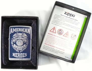 SEALED 2008 "AMERICAN HEROS" ZIPPO