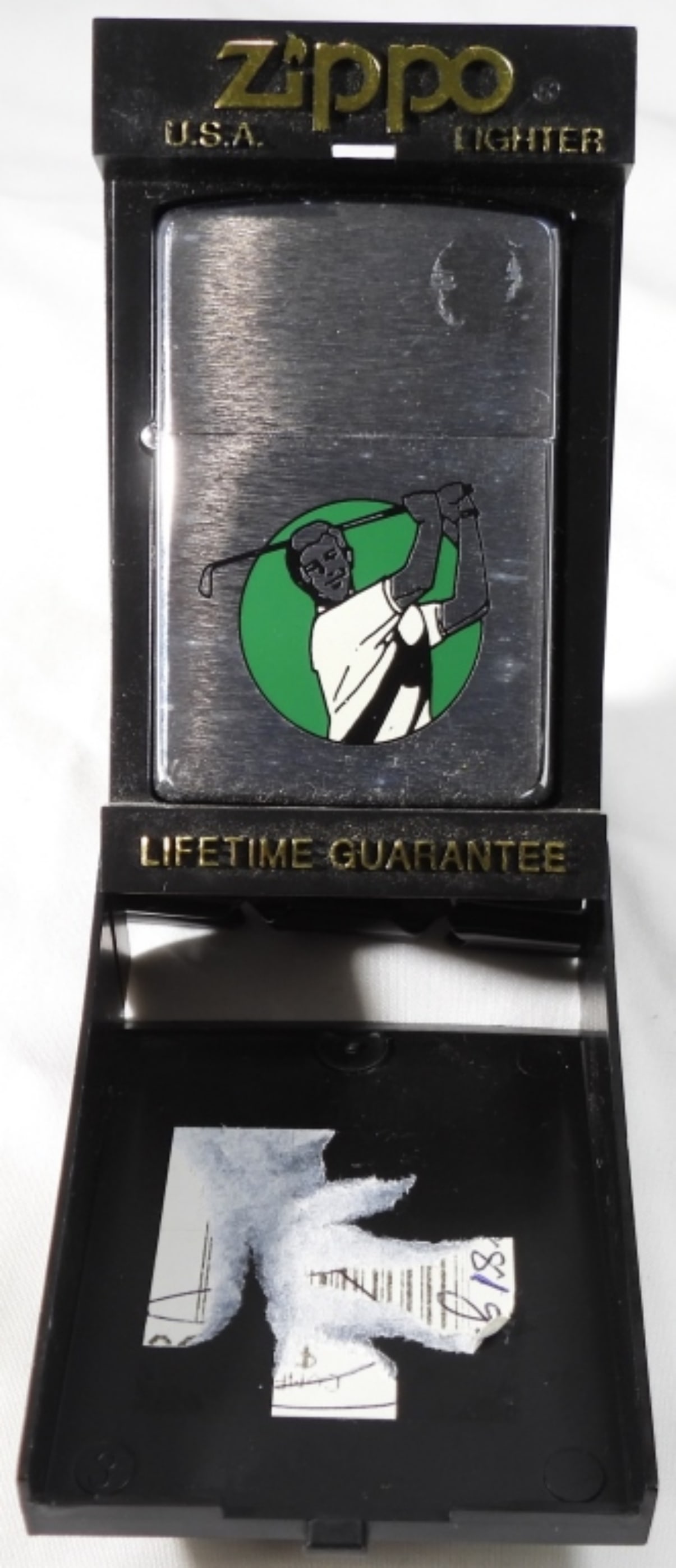 SEALED 1995 "GOLF" ZIPPO (1 of 3)