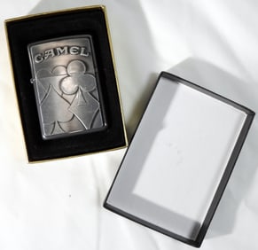 UNSEALED FIRED 1996 CAMEL ZIPPO