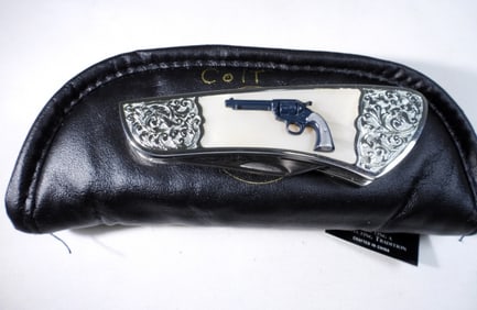 Franklin Mint Colt Knife Silver