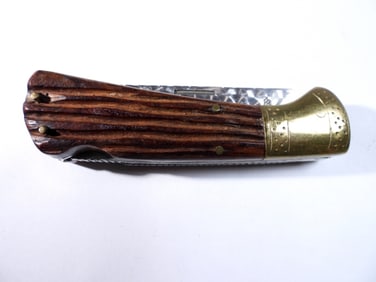 Wood Handle Pocket Knife