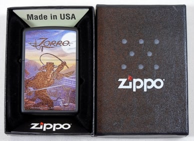 2021 SEALED ''ZORRO'' ZIPPO
