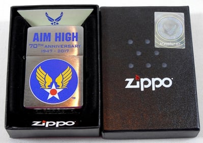 2021 SEALED "USAF 70TH ANNIVERSARY'' ZIPPO