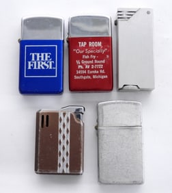 (5) SLIM LIGHTERS