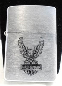 Unsealed Fired Harley Davidson Zippo