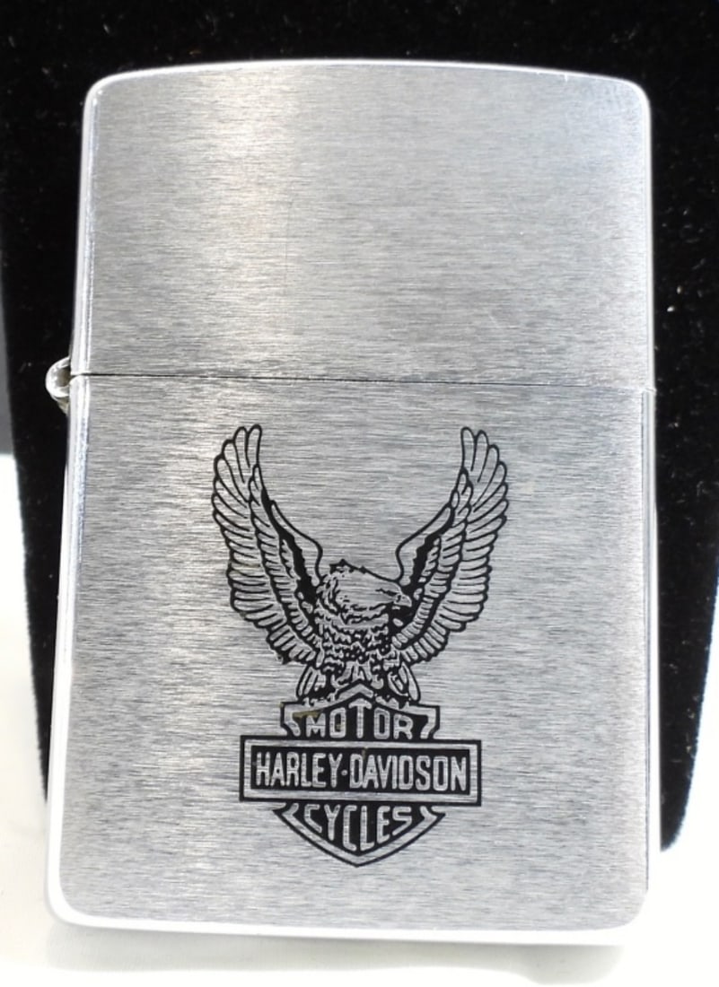 Unsealed Fired Harley Davidson Zippo (1 of 4)