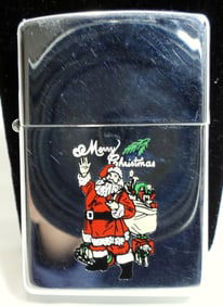 Unsealed Fired, Santa Clause Zippo