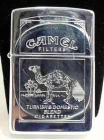 Unsealed Fired Camel Zippo