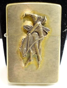 Unsealed Fired Marlboro Zipppo