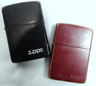(2) Colored Zippos