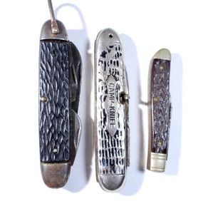 (3) VINTAGE POCKET KNIVES