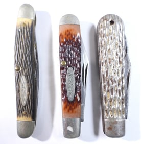 (3) VARIETY MINI POCKET KNIVES