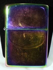 UNSEALED FIRED 2022 CHROME ZIPPO