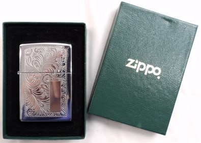 UNSEALED UNFIRED 1999 DESIGNED ZIPPO