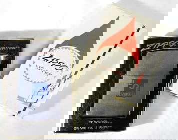 2001 UNSEALED UNFIRED "LOF GLASS" ZIPPO