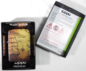 SEALED 2021 "SHIP AT SEA" ZIPPO