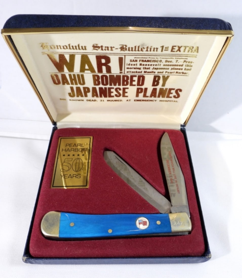 WWII BOKER COMMEMORATIVE SERIES KNIFE (1 of 3)