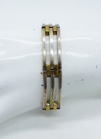 TAXCO VTG STERLING BRACELET - HEAVY