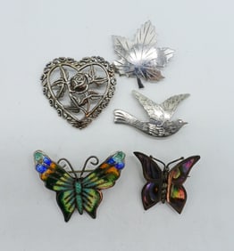 BOND BOYD & TAXCO VTG 925 PINS +