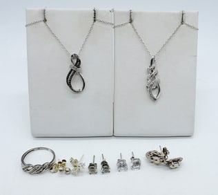 DIAMOND/MOISSANITE NECKLACES & RING