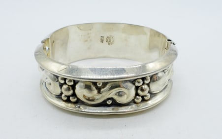 TAXCO MEXICO 925 HINGED BRACELET