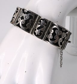 STUNNING STERLING MEXICO BRACELET