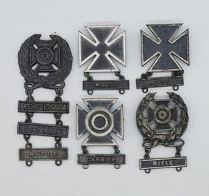 VTG MILITARY PINS, STERLING