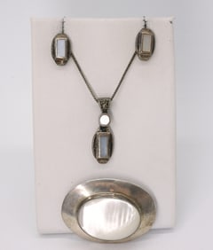 VTG 925 MOTHER OF PEARL SET