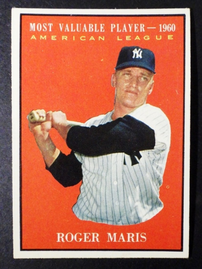 1961 TOPPS #478 ROGER MARIS MVP (1 of 2)