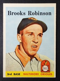 1958 TOPPS #307 BROOKS ROBINSON