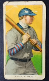 1909-1911 T-206 MILLER, PITTSBURG