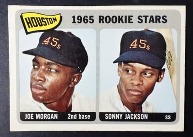 1965 TOPPS #16 JOE MORGAN ROOKIE CARD